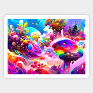 Color Globs | Rainbow Reef Ascension Sticker